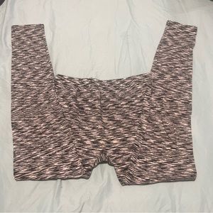 black & white leggings